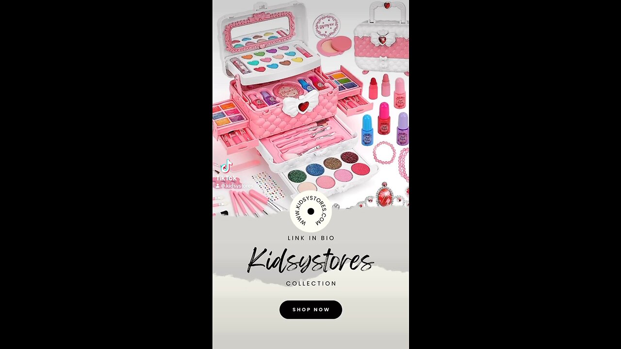 Kids makeup kit for girl