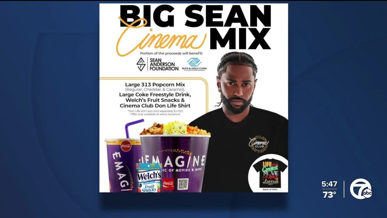 Emagine theaters adding Big Sean-themed snack combo to support local charities