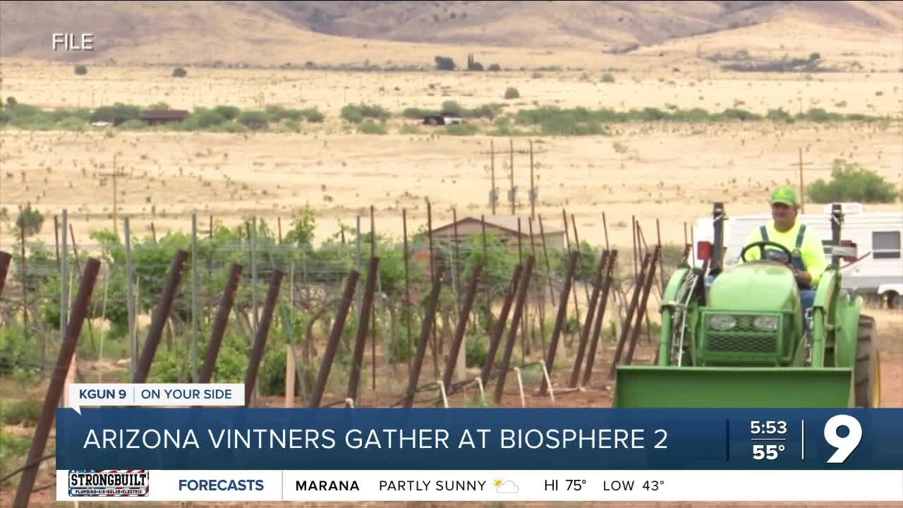 Arizona vintners gather at Biosphere 2