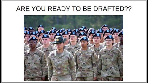 ARE YOU READY TO BE DRAFTED??