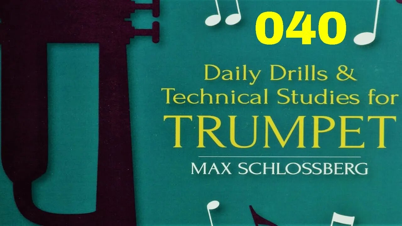 Max Schlossberg Intervals Drills for Trumpet 040