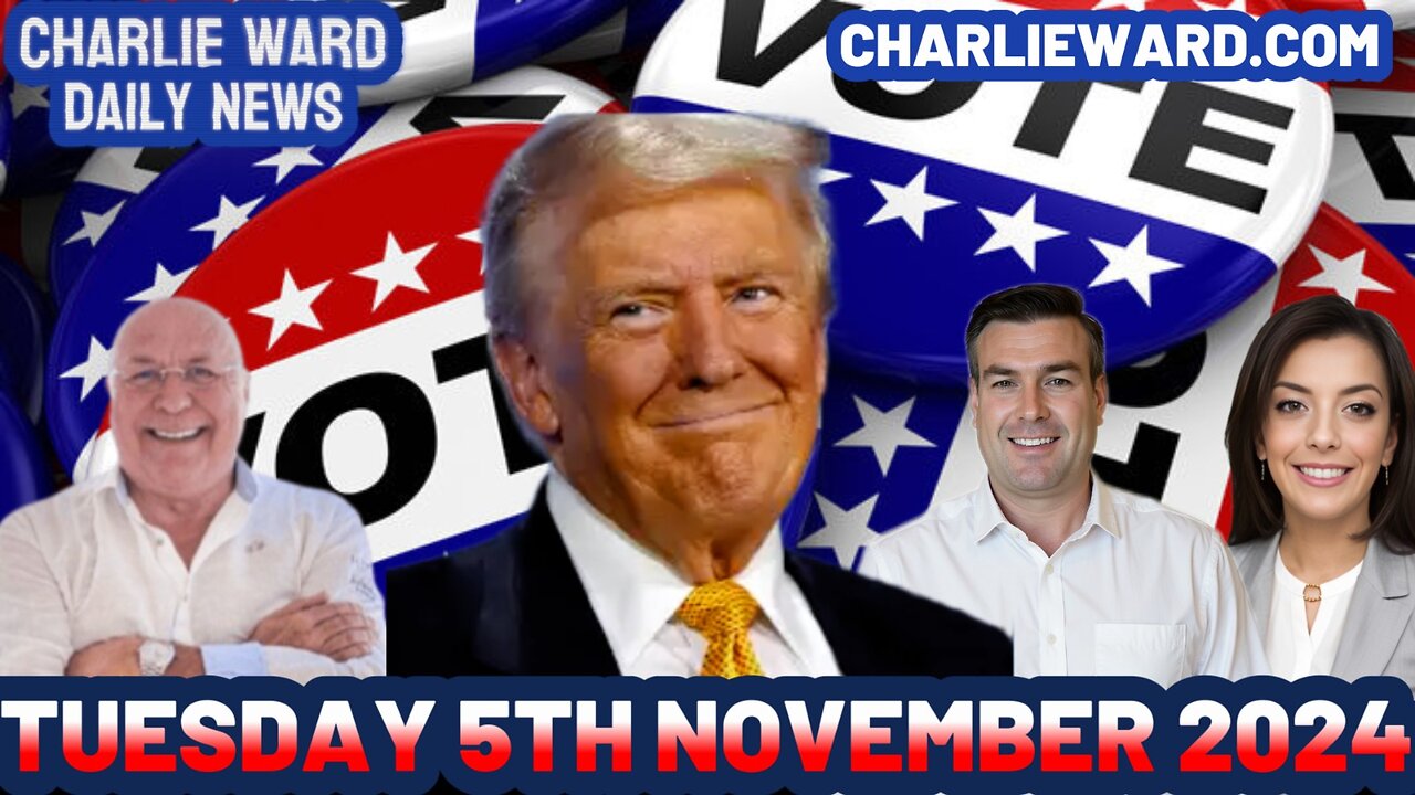 DAILY NEWS WITH CHARLIE WARD, PAUL BROOKER & DREW DEMI - TUESDAY 5TH NOVEMBER 2024