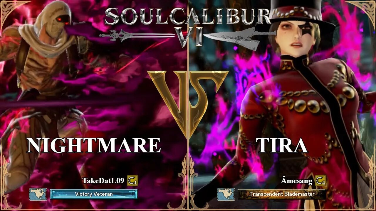 Nightmare (TakeDatL09) VS Tira (Âmesang) (SoulCalibur™ VI: Online)