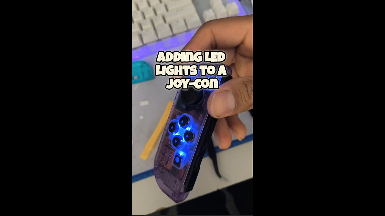 Adding Lights to a Standard Joy-Con! 🚥