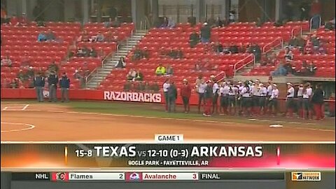 2015 Softball - TX @ AR (Game 1)