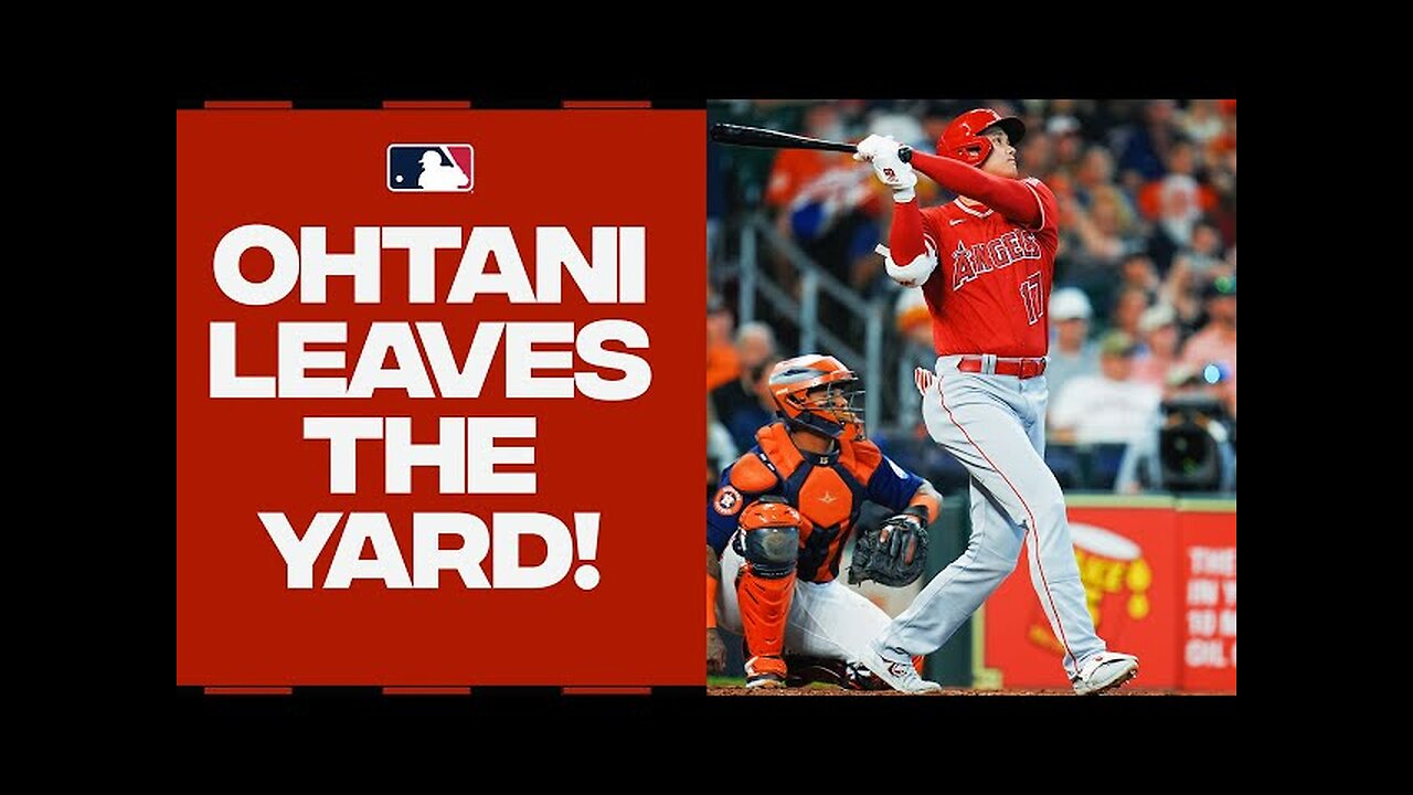 Shohei Ohtani LAUNCHES his American League-leading 41st home run!