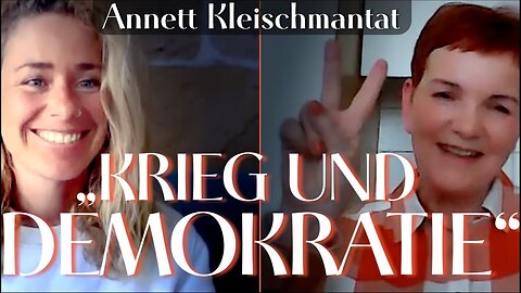 „Krieg und Demokratie“ (Annett Kleischmantat und Elisa Gratias)@MANOVA🙈