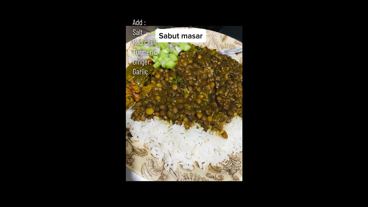 Sabut masar | sabut masar with rice