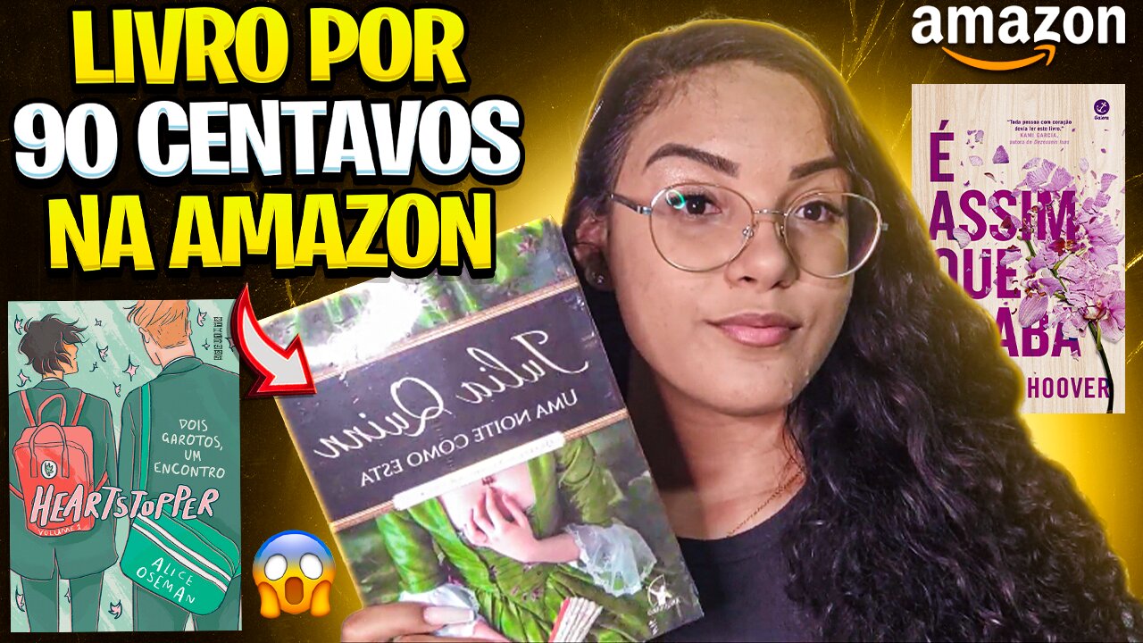PAGUEI 90 CENTAVOS EM LIVROS NA AMAZON - COMO COMPRAR LIVROS COM DESCONTO