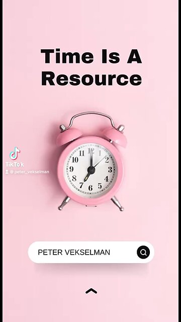 Time is a Huge Resource