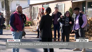 Watch party for Mandela Barnes underway at Turner Hall