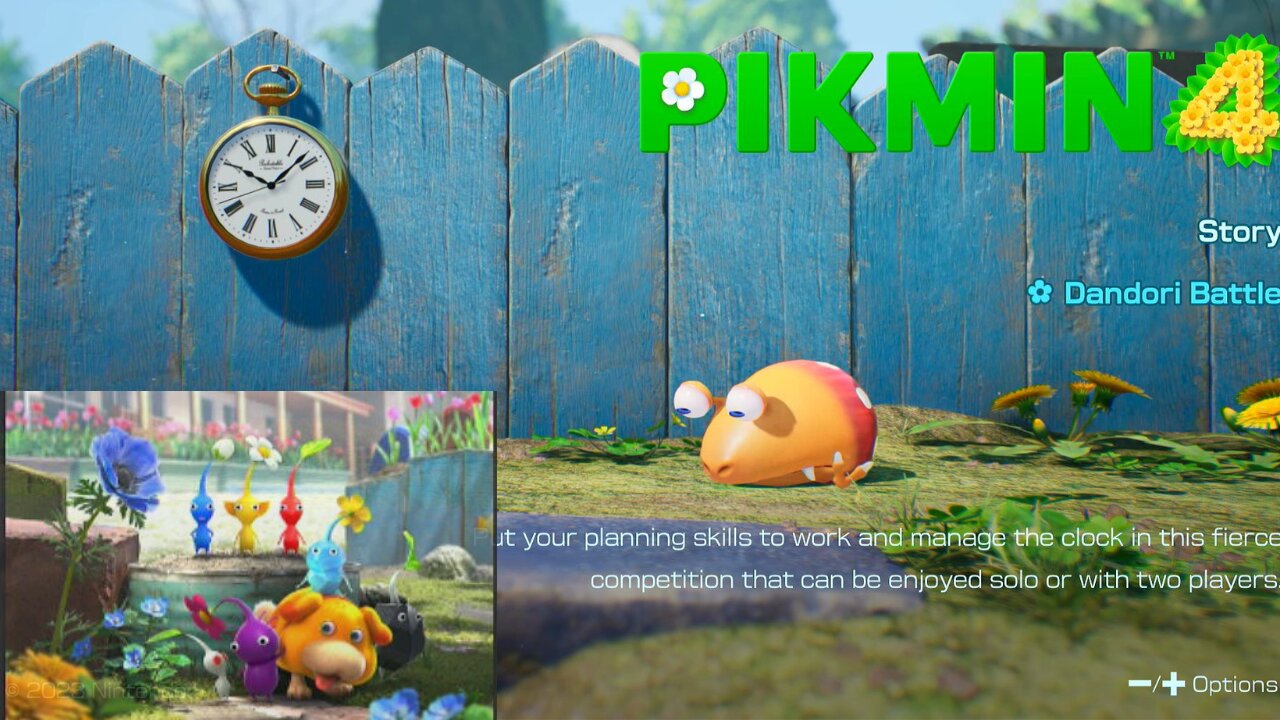 Trying to Pikmin 4 while on vacation