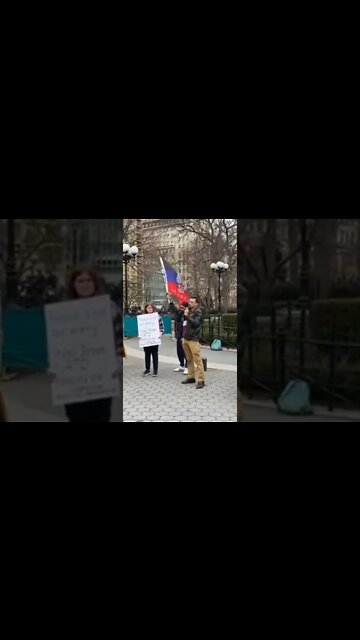 Cring...“Russia is not our enemy!” #ukraine #ukrainerussiawar