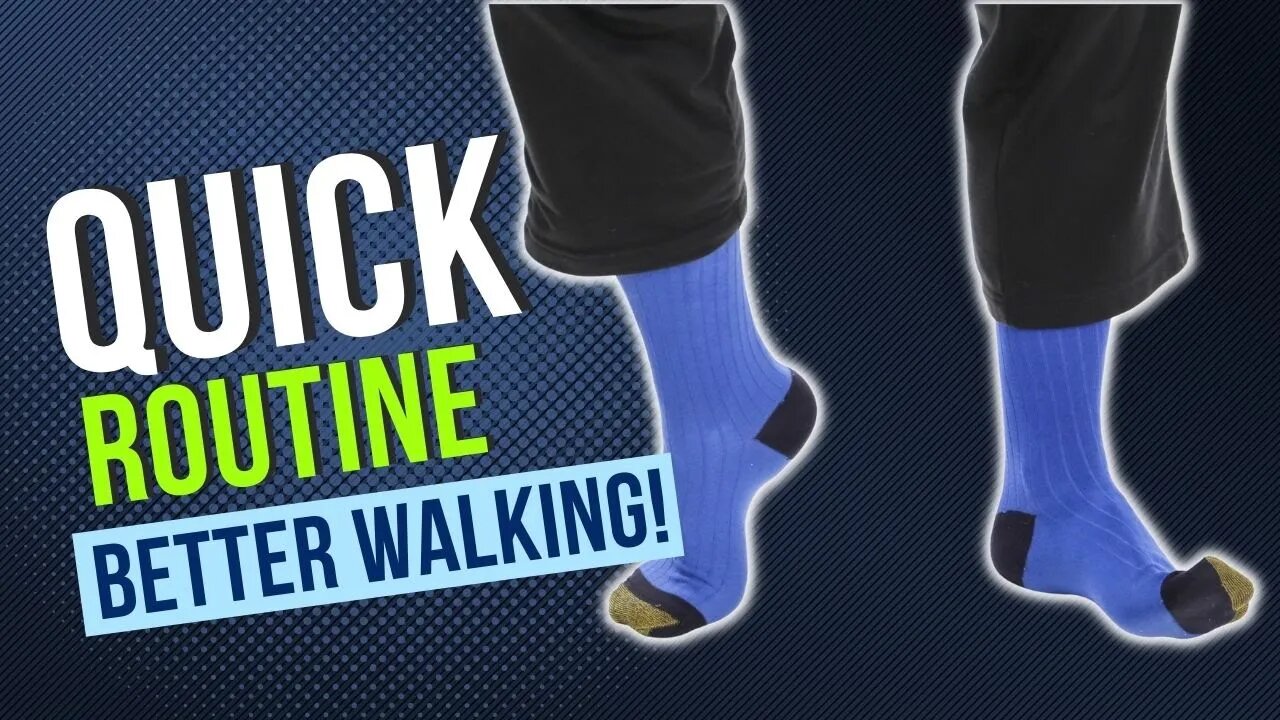 1 Min. Foot & Ankle Workout For Better Balance & Walking!