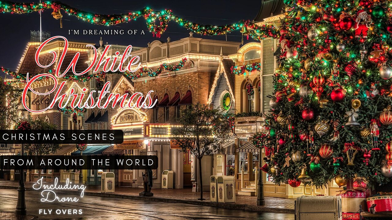 Relaxing wholesome Christmas scenes and ambience.