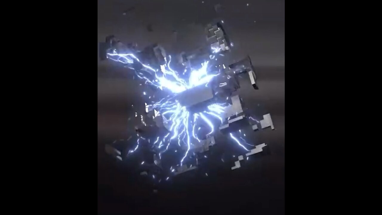 Electrifying Cube Animation