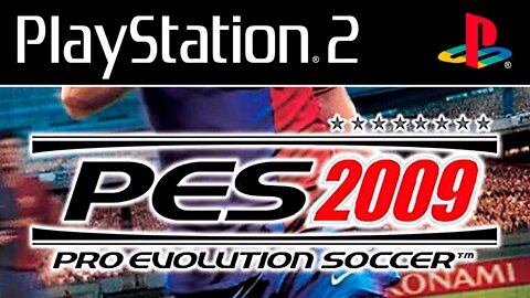 PES 2009 (PS2) - Gameplay do Pro Evolution Soccer 2009 de PS2/PSP! Real Madrid x Barcelona! (PT-BR)