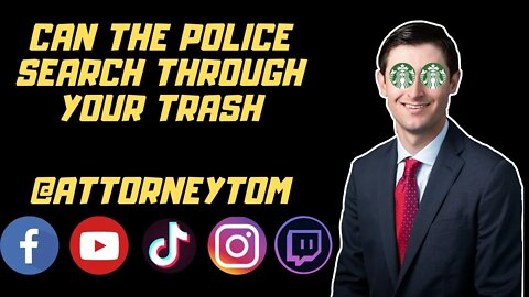 CAN THE POLICE SEARCH THROUGH YOUR TRASH?! #shorts