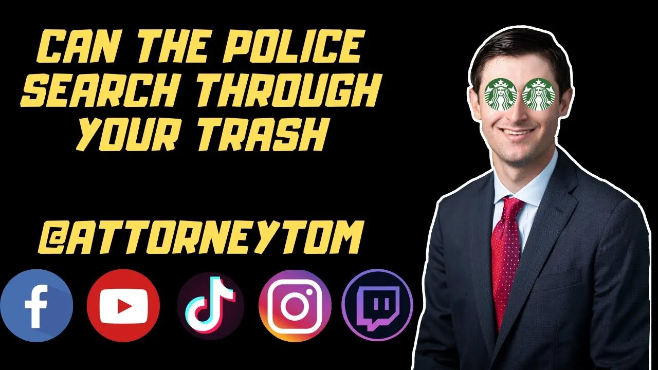 CAN THE POLICE SEARCH THROUGH YOUR TRASH?! #shorts