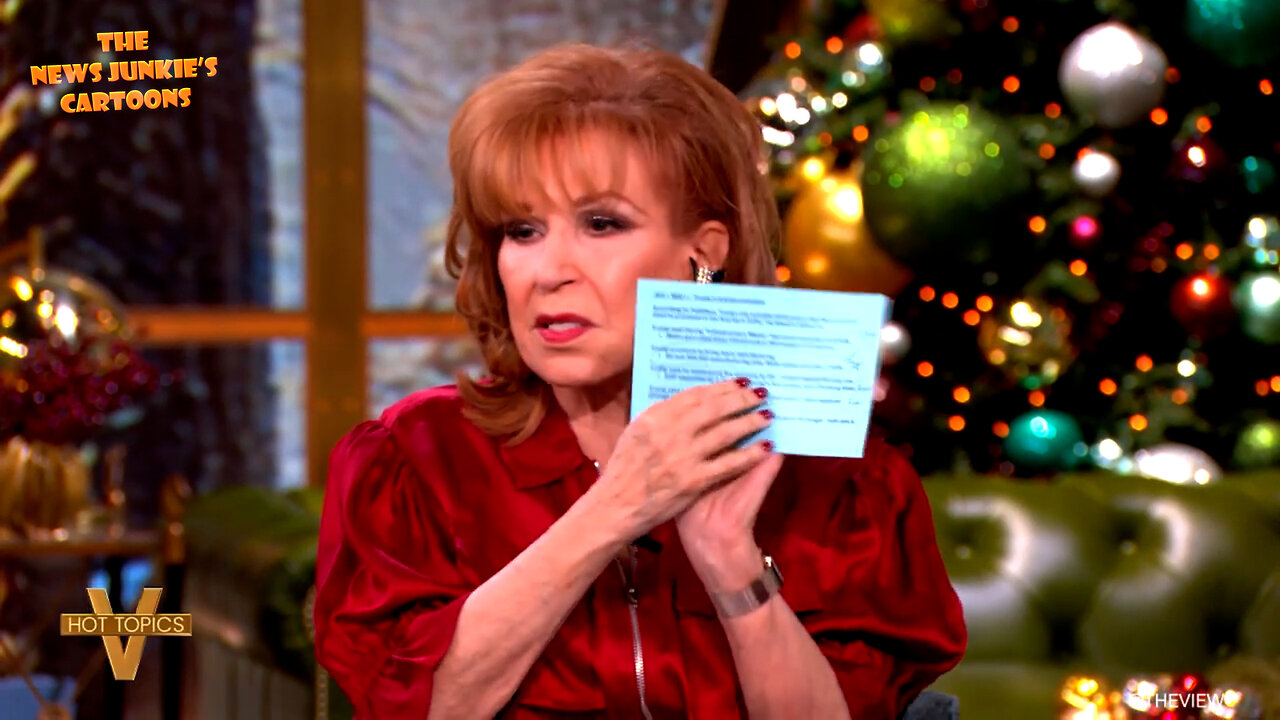 You can't make this shit up: Trump hater Joy Behar says the View is the truth teller because they share "statistics" and Trump was elected because people "have been misinformed, misled by other networks."