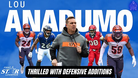 Lou Anarumo Thrilled with Bengals Defensive Free Agent Additions
