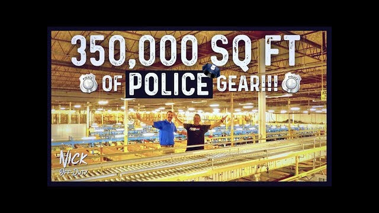 350,000 SQ FT of POLICE GEAR