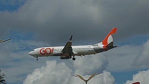 Boeing 737 MAX 8 PS-GPJ vindo de Brasília para Manaus