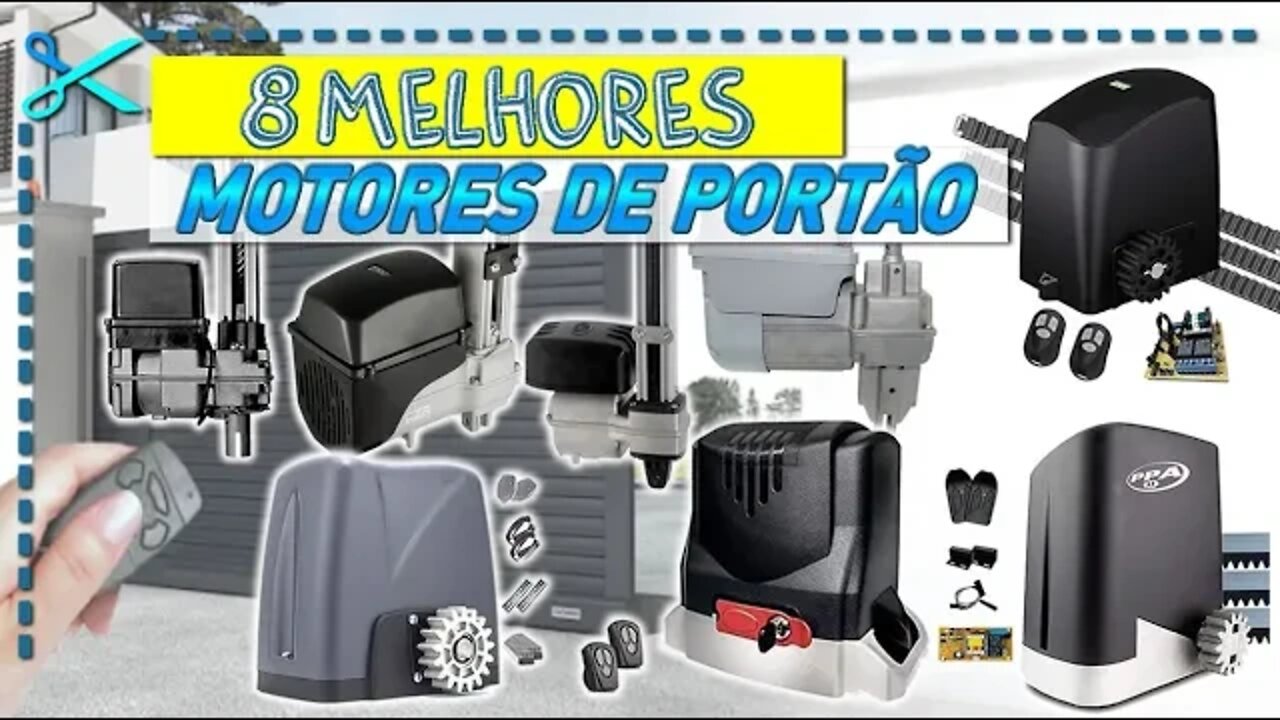 🏆 8 Melhores Motores de Portão Eletrônico