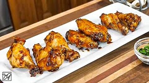 Crispy and Juicy Honey Garlic Wings Recipe