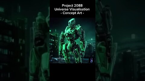 Project 2088 - Universe visualisation - Concept Art - Version XI -/- #shorts