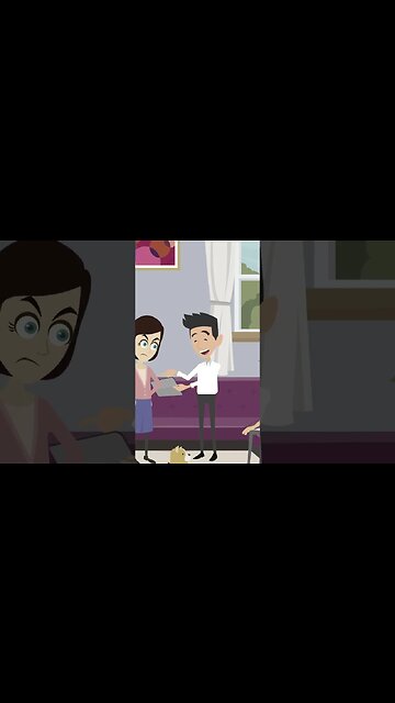 Meri Biwi Mere Isharo Pe chalti hai Commedy Cartoon Video,#Shorts,#Reels