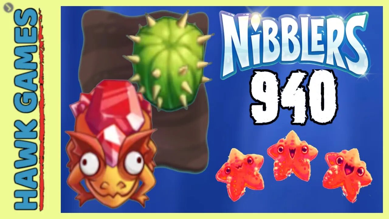 Fruit Nibblers Level 940 Hard - 3 Stars Walkthrough, No Boosters