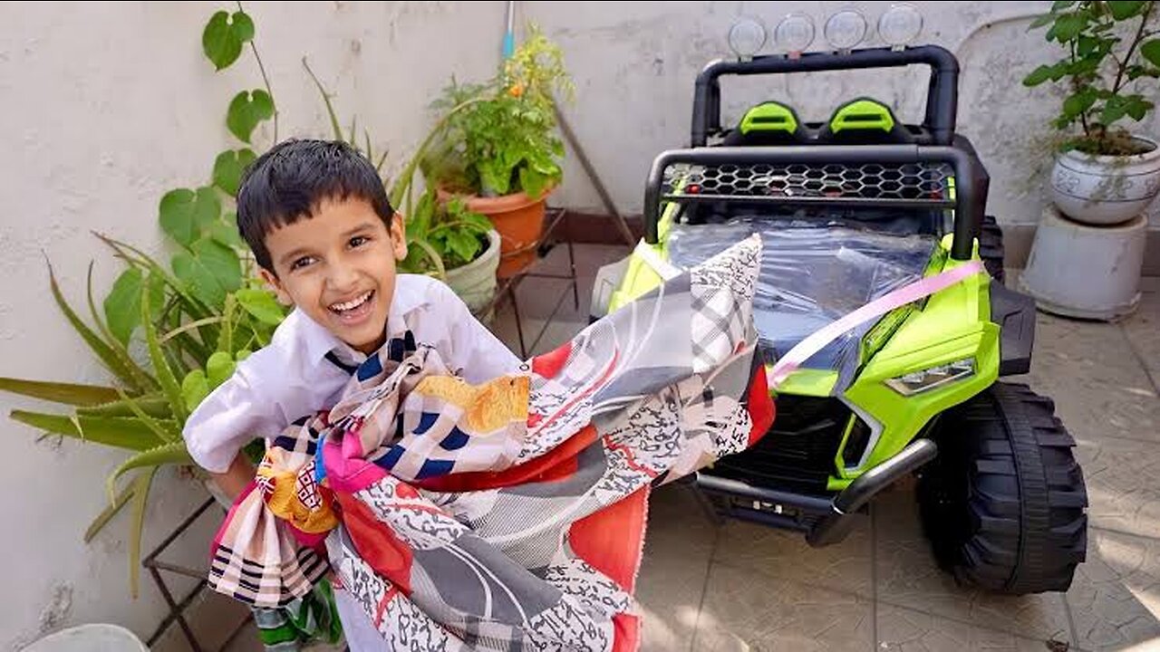 Surprising Kunali with new Car