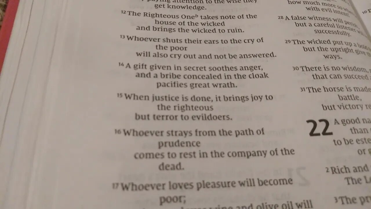 Proverbs 21 NIV