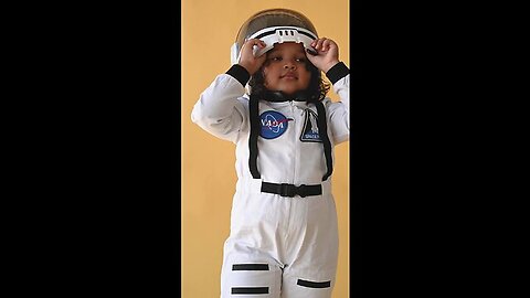 Beautiful Girl Wearing NASA's