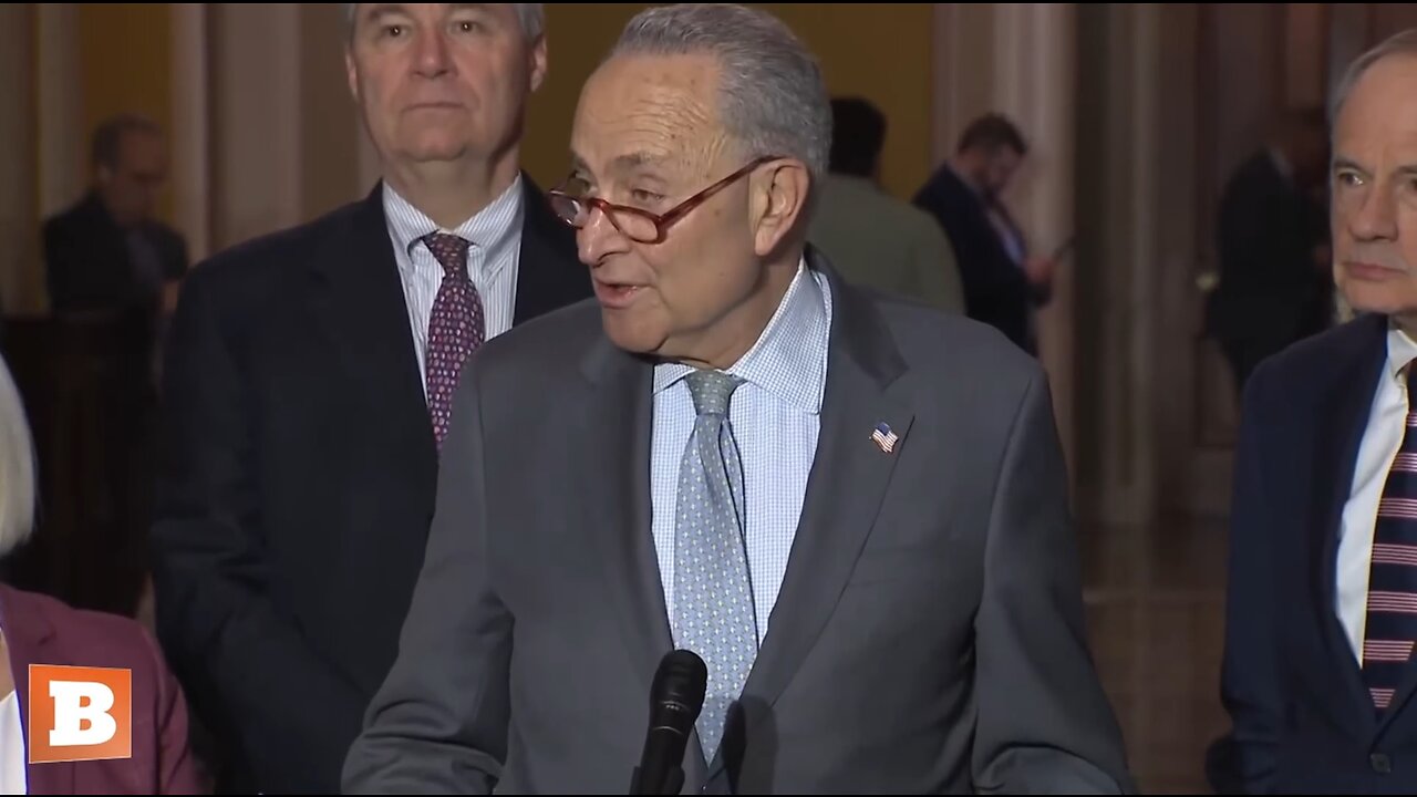 MOMENTS AGO: Sen. Chuck Schumer, Other Senate Democrats holding news conference...