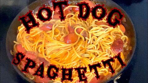 Hot Dog Spaghetti