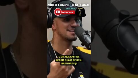 MUITO PERTO DA MORTE #shorts #gabrielmedina #surf