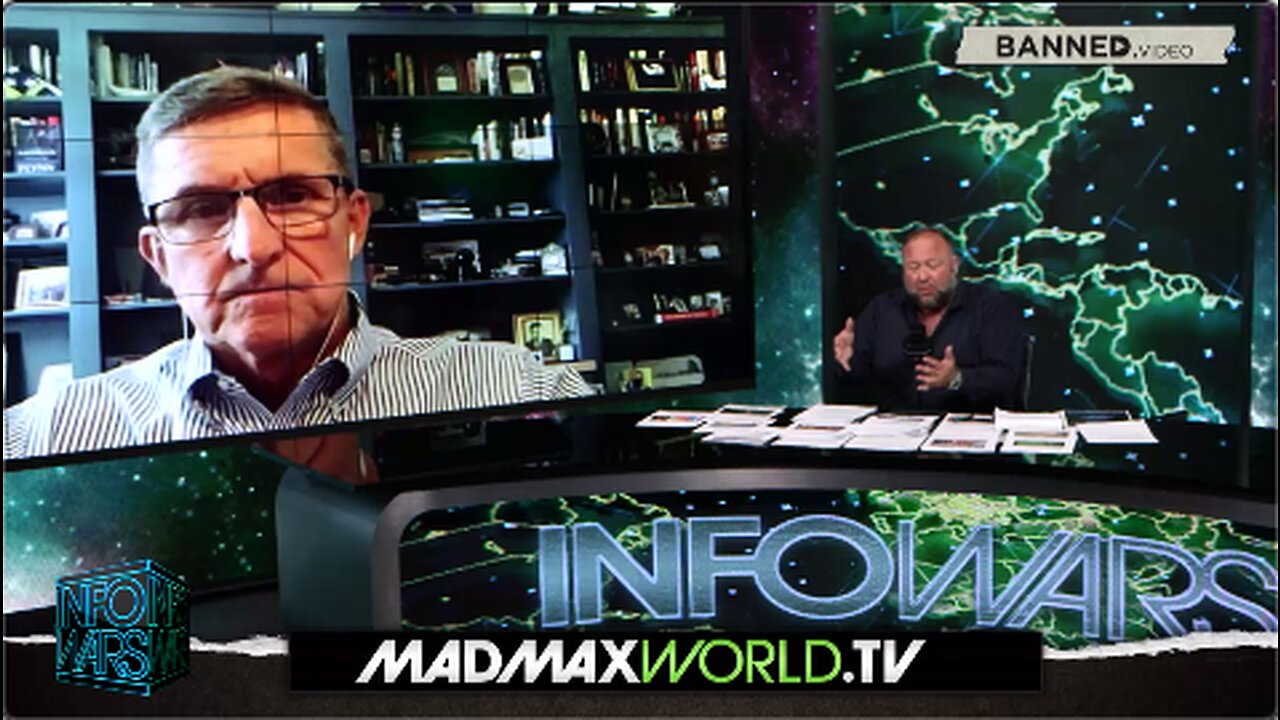 General Mike Flynn on Alex jones