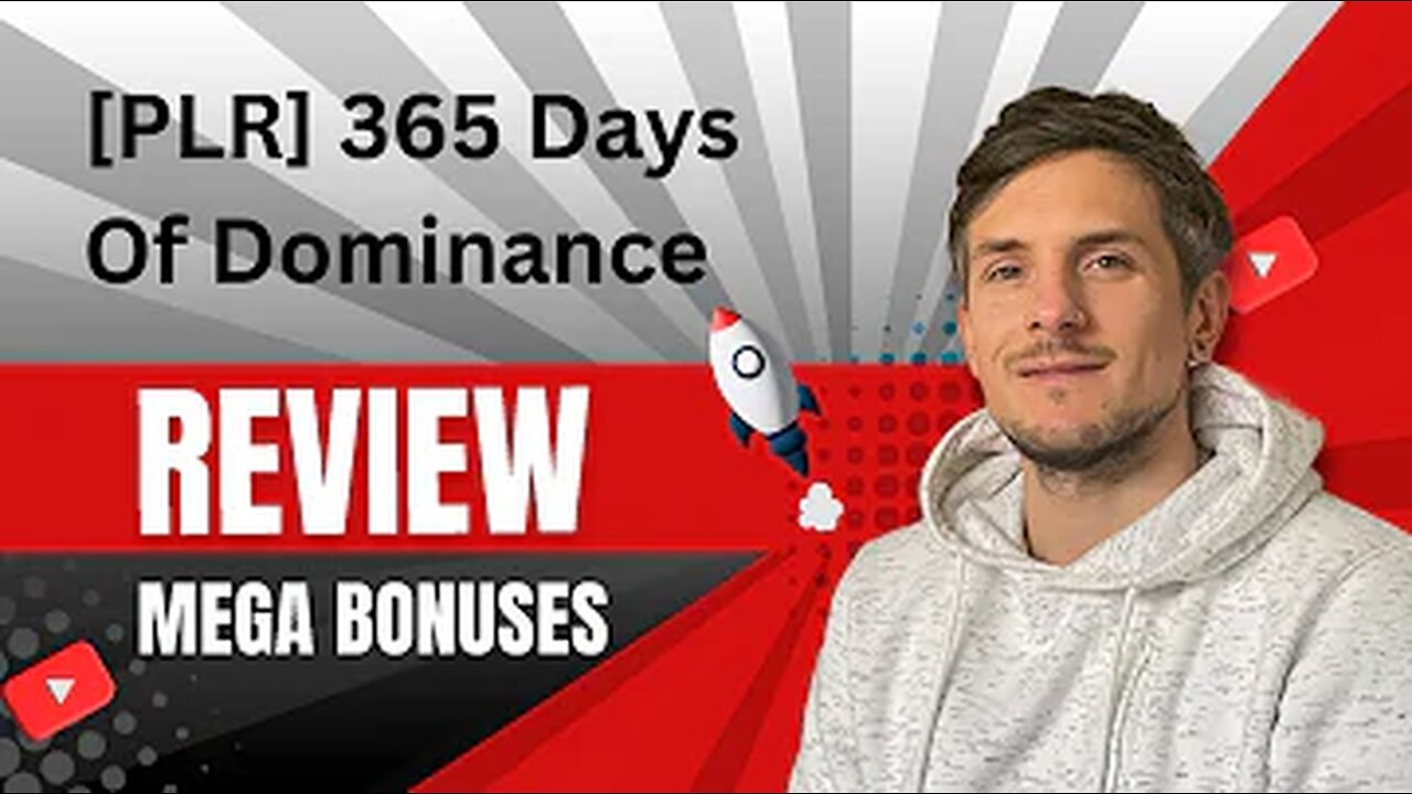 [PLR] 365 Days Of Dominance Review + 4 Bonuses To Make It Work FASTER!