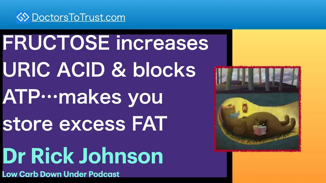 RICK JOHNSON 3 | FRUCTOSE increases URIC ACID & blocks ATP…makes you store excess FAT