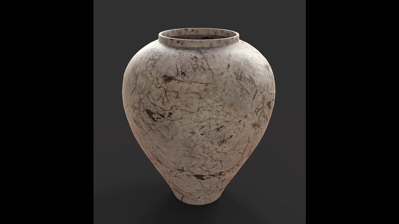 The Marble Vase 3D Model