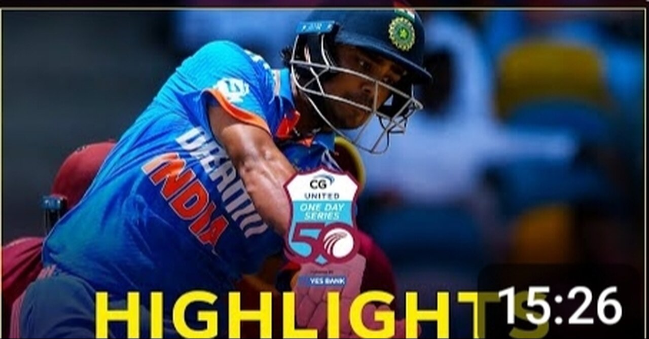 Indian vs West Indies/¹st ODI 2023/Kishan and Kuldeep is the star of the Day