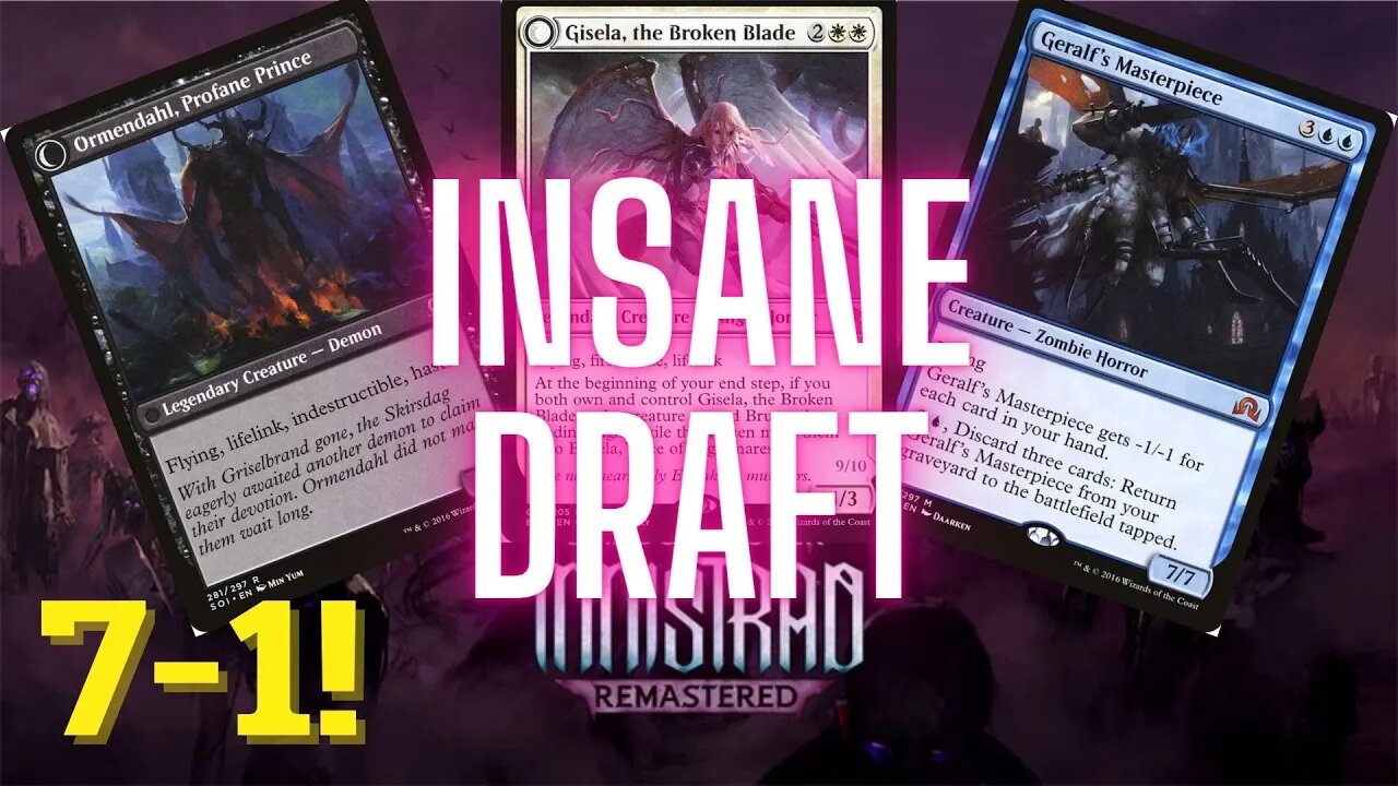 Insane 7- 1 Deck - Shadows Over Innistrad Remastered Draft - Magic the Gathering Arena