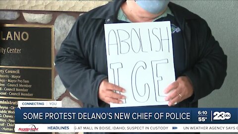 Delano community members protest hiring process of new police chief