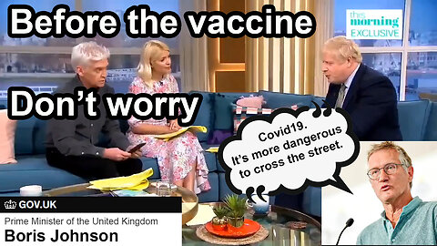 Before the vaccine - Johnson, Whitty, Tegnell & Giesecke