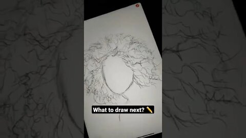 How to Draw Curly Hair? ➰ - Daily Art nr.150🖌️