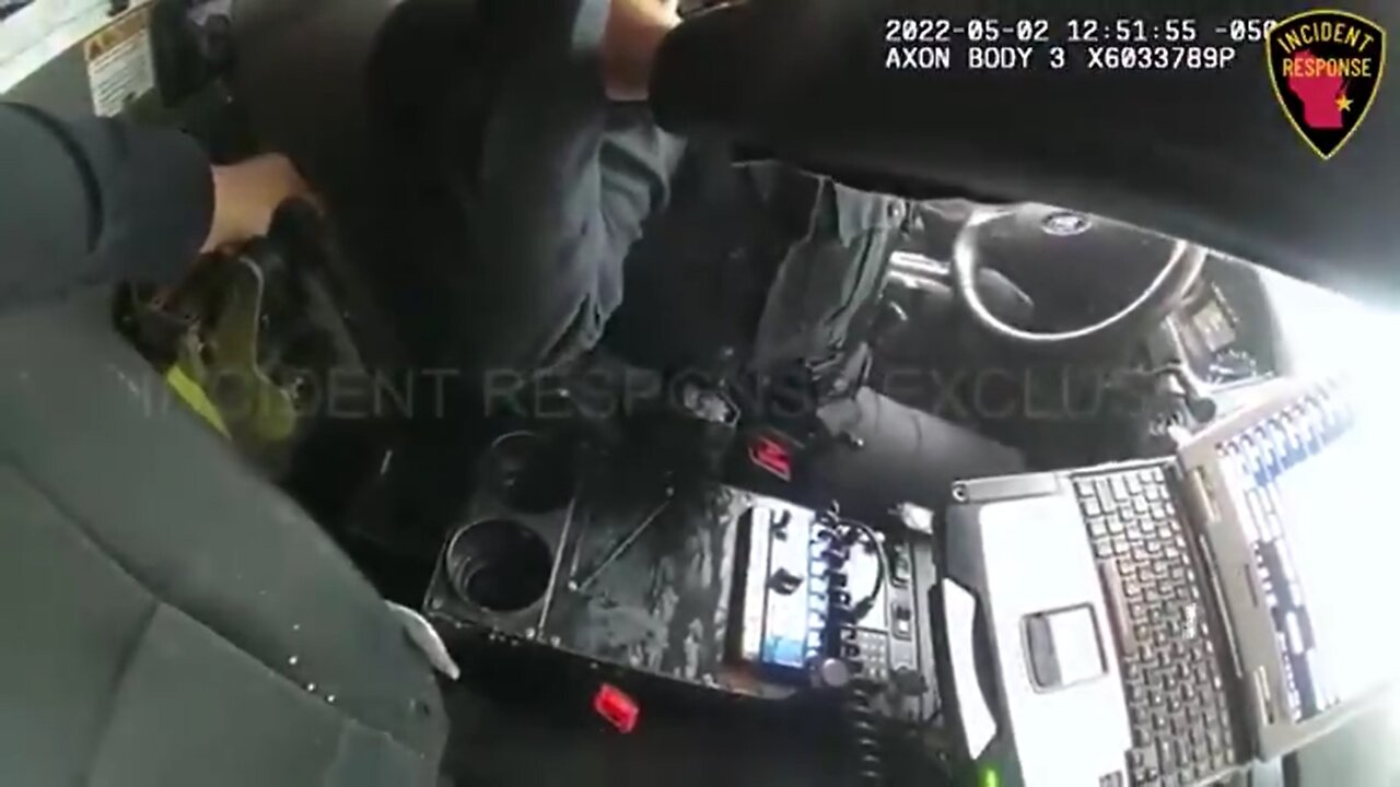 Reckless driver crashes into Milwaukee Police Officers.