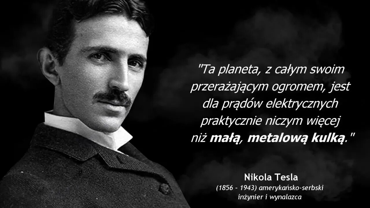 Nikola Tesla 🔗 Sławne Cytaty🧐 najbardziej kreatywnego człowieka👁‍🗨