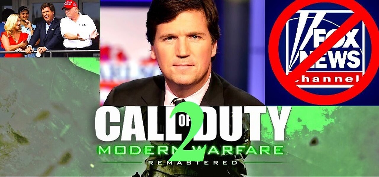 Call Of Duty Modern Warfare Remastered : We Want Tucker Carlson 2️⃣ 🚫🦊📰🚫 (on PS5🎮)